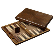 Backgammon board in Wood Cyclades Iraklia L (1154)