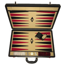 Backgammon board XL Popular Beige 45 mm Stones