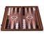 Backgammon Board in Walnut Poseidon L