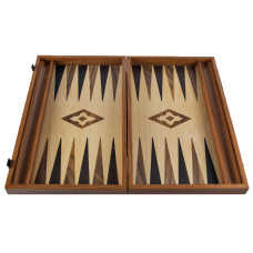 Backgammon Board in Walnut Apollon L
