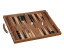 Backgammon complete set Made of Wood Zakynthos M (1137)