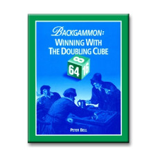Backgammon book  "Winning with the Doubling Cube" 196 p