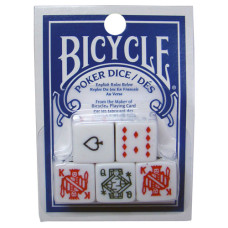 Bicycle Poker Dice 5-Pack