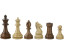 Schackpjäser handsnidade i trä Karl the Great 95 mm (2255)