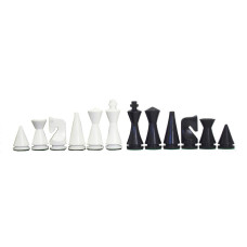 Modern Chessmen Pyramid Glossy KH 75 mm