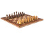 Chess complete set in Walnut Burl ML Pyramid 