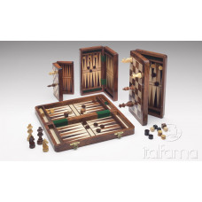 Three in One Game set in Wood Εssential Combo S
