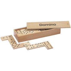 Dominos Double 6 wooden drawer